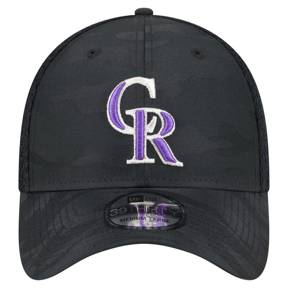 MLB Colorado Rockies New Era Subtle Camo 39THIRTY Flex Hat