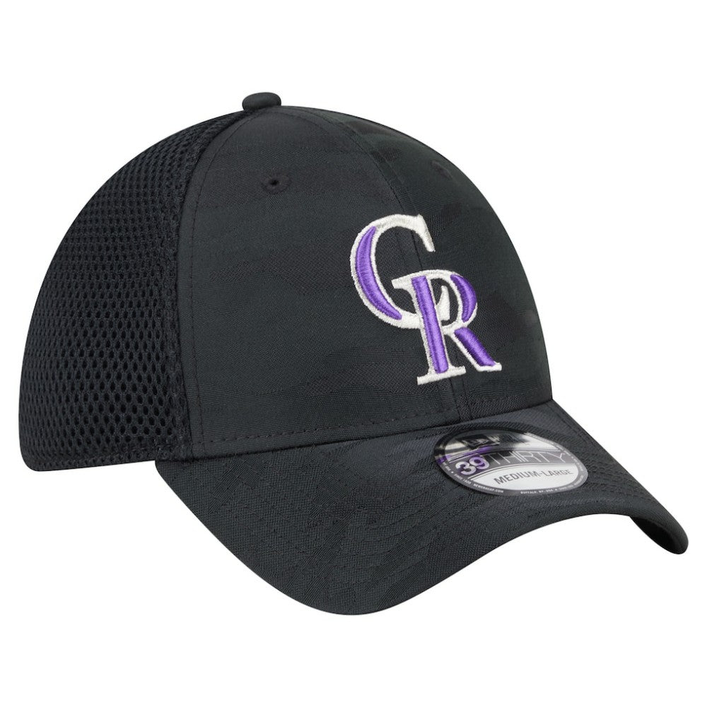 MLB Colorado Rockies New Era Subtle Camo 39THIRTY Flex Hat