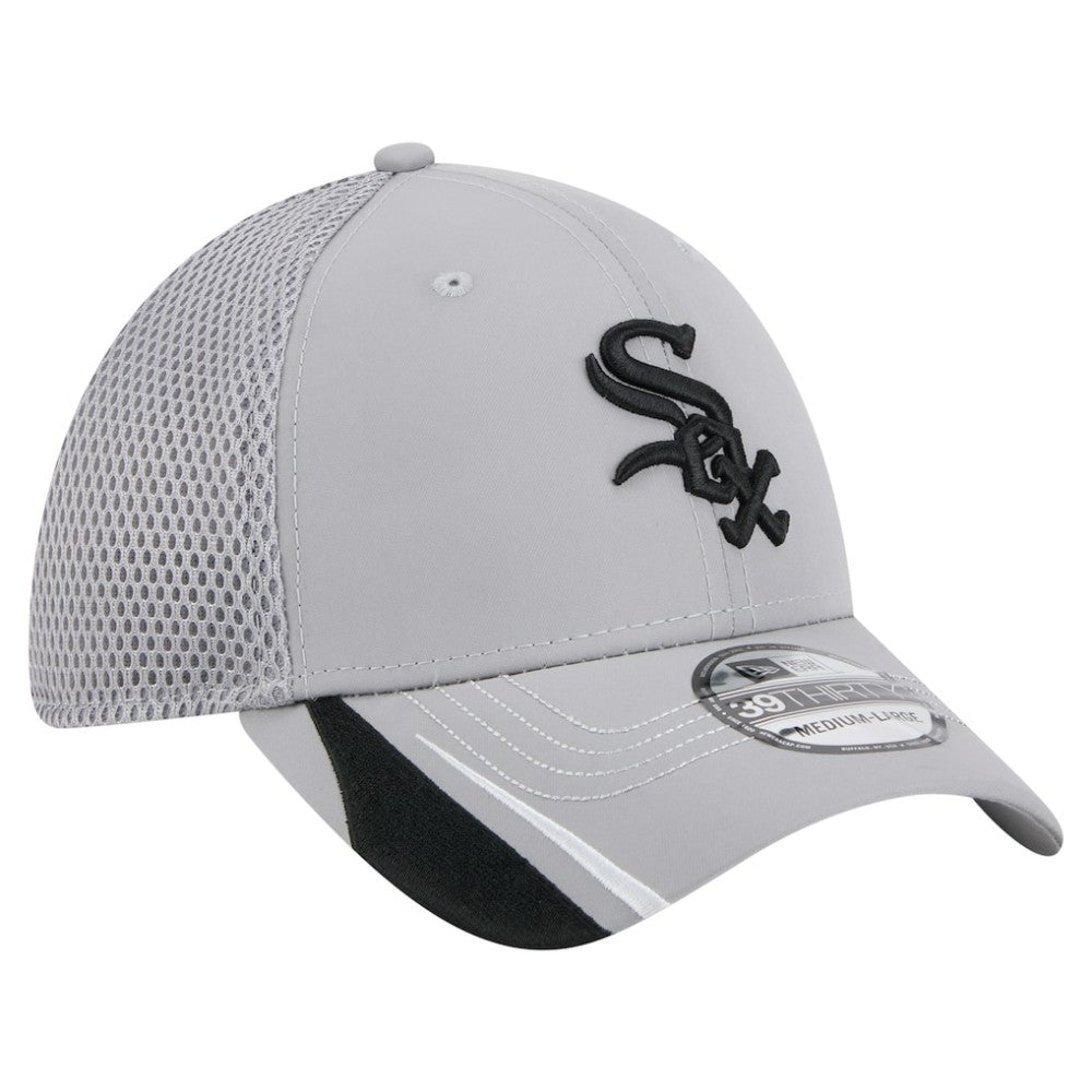 MLB Chicago White Sox New Era Linear 39THIRTY Flex Hat