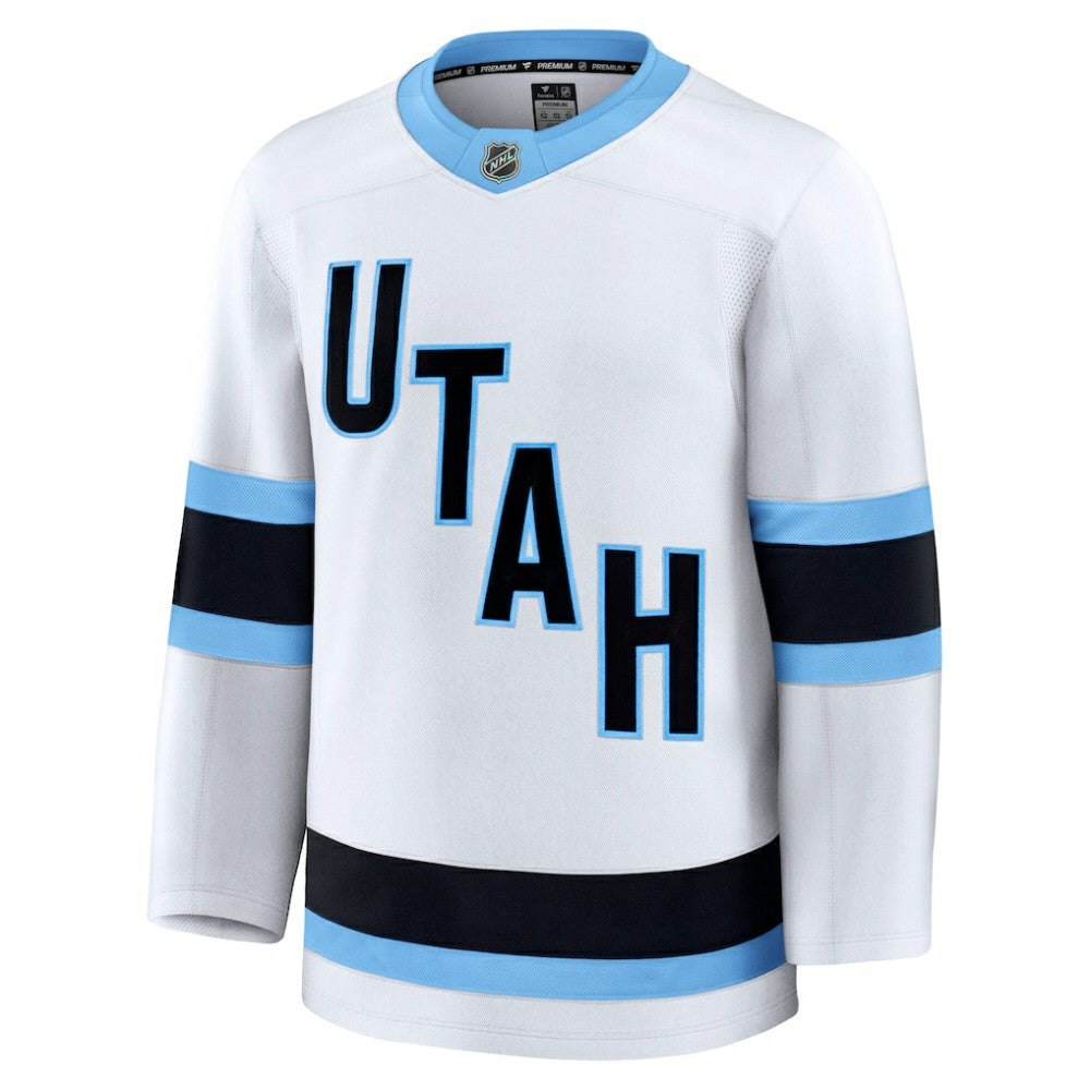 NHL White Utah Mammoth Fanatics Away Premium Jersey