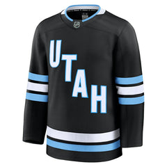 NHL Black Utah Mammoth Fanatics Home Premium Jersey