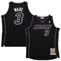 NBA Dwyane Wade Miami Heat 2011/12 Hardwood Classics Authentic Jersey