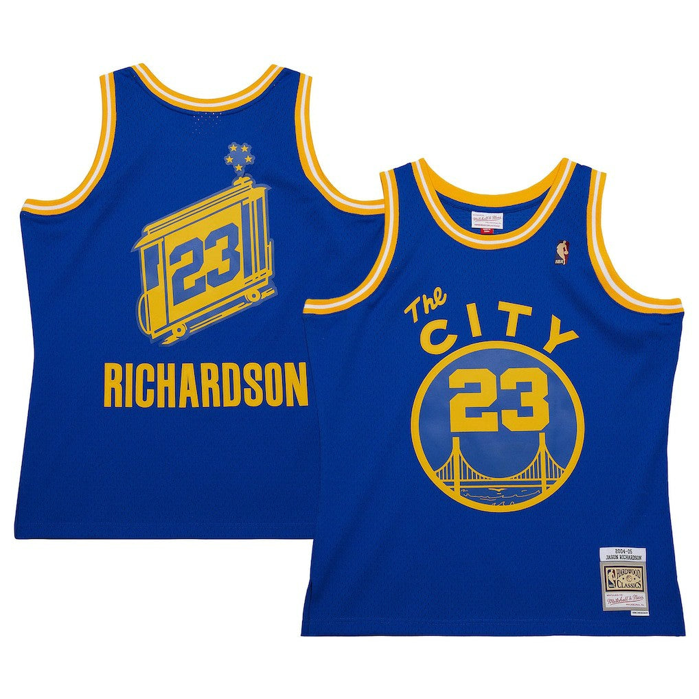 NBA Jason Richardson Golden State Warriors 2004/05 Hardwood Classics Swingman Jersey sale