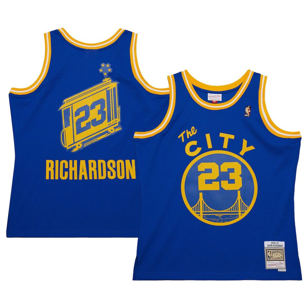 NBA Jason Richardson Golden State Warriors 2004/05 Hardwood Classics Swingman Jersey sale
