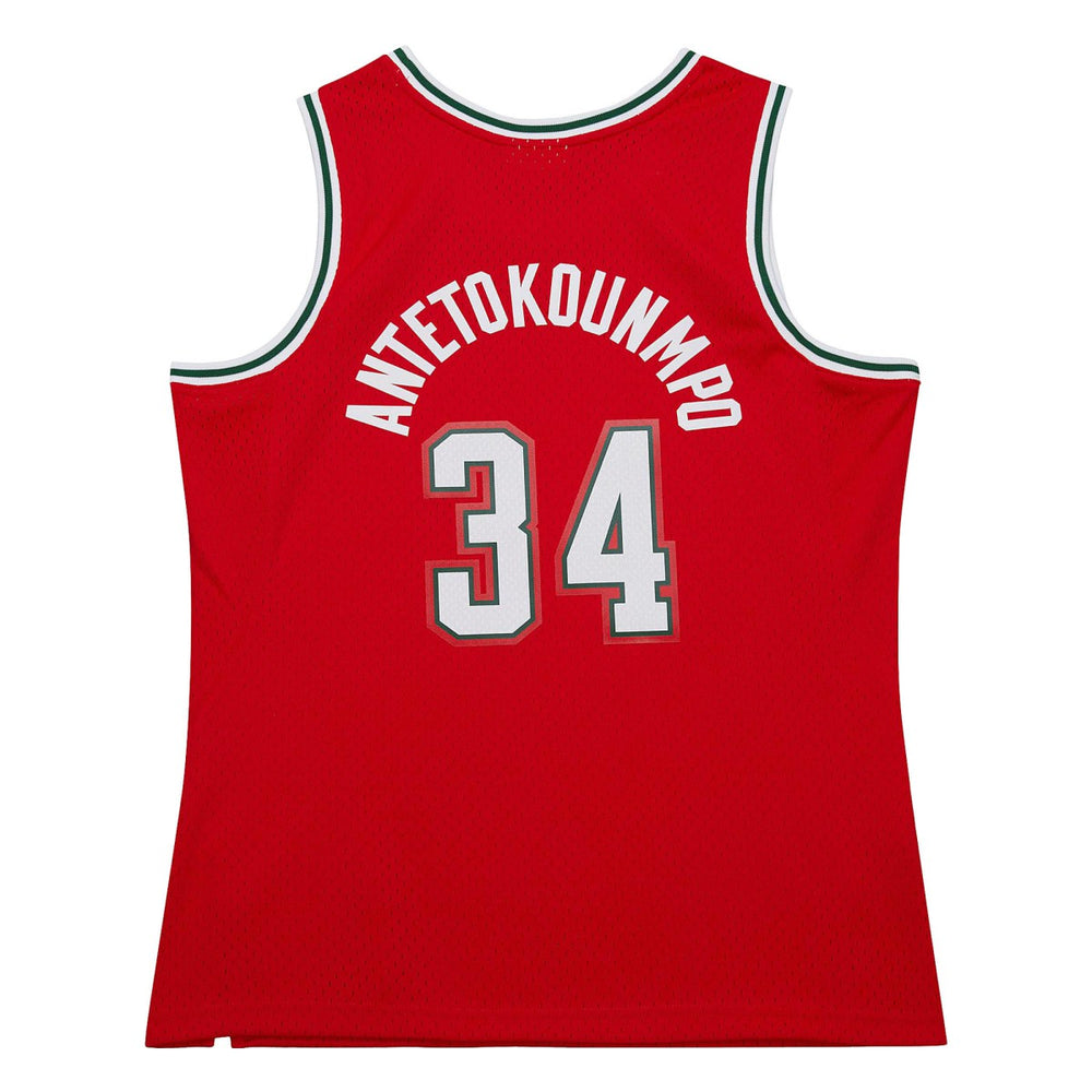 NBA Giannis Antetokounmpo Milwaukee Bucks 2014/15 Hardwood Classics Swingman Jersey