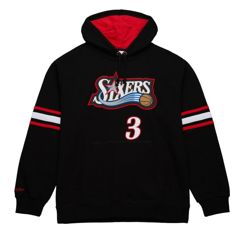 NBA Allen Iverson Philadelphia 76ers Name & Number Pullover Hoodie