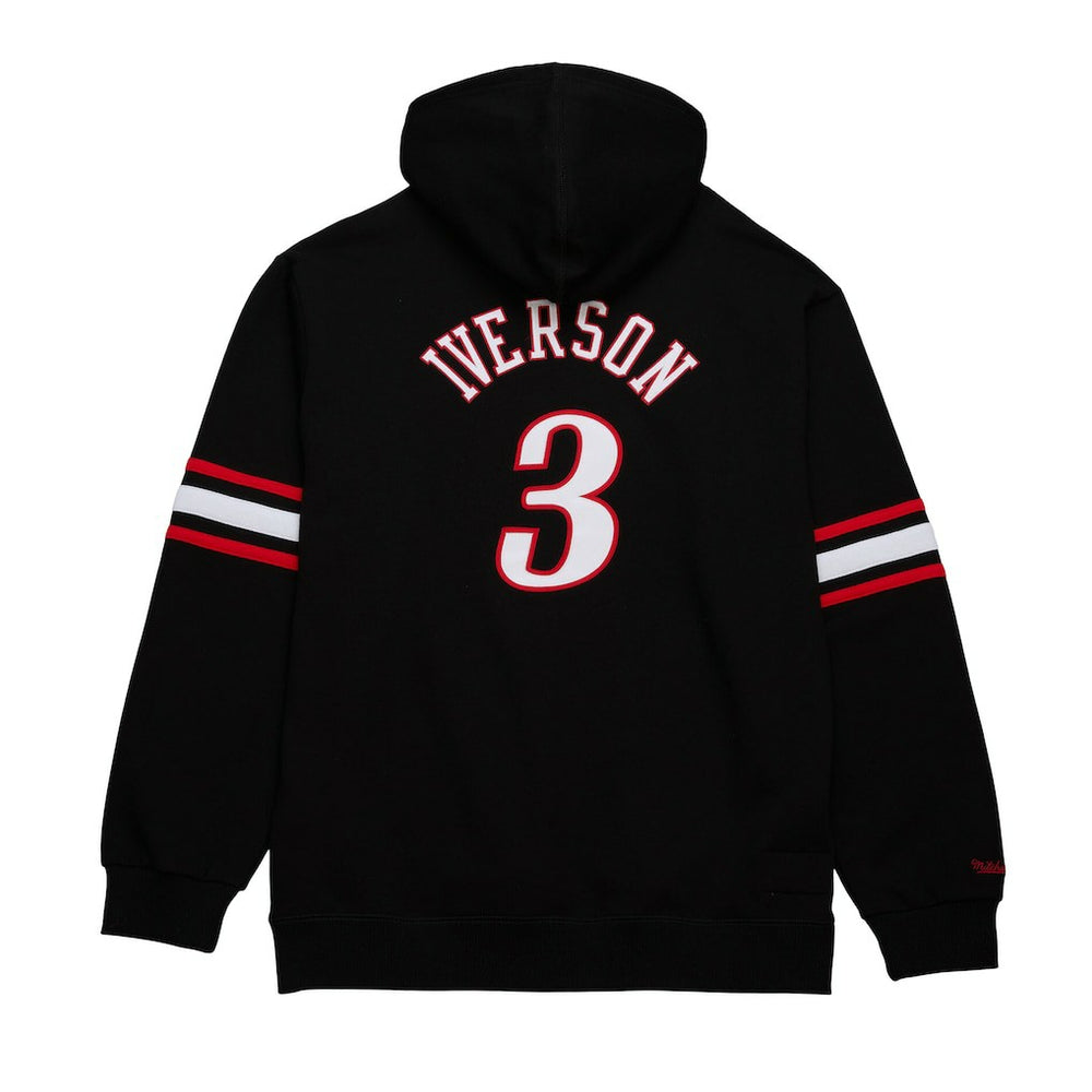 NBA Allen Iverson Philadelphia 76ers Name & Number Pullover Hoodie
