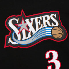 NBA Allen Iverson Philadelphia 76ers Name & Number Pullover Hoodie