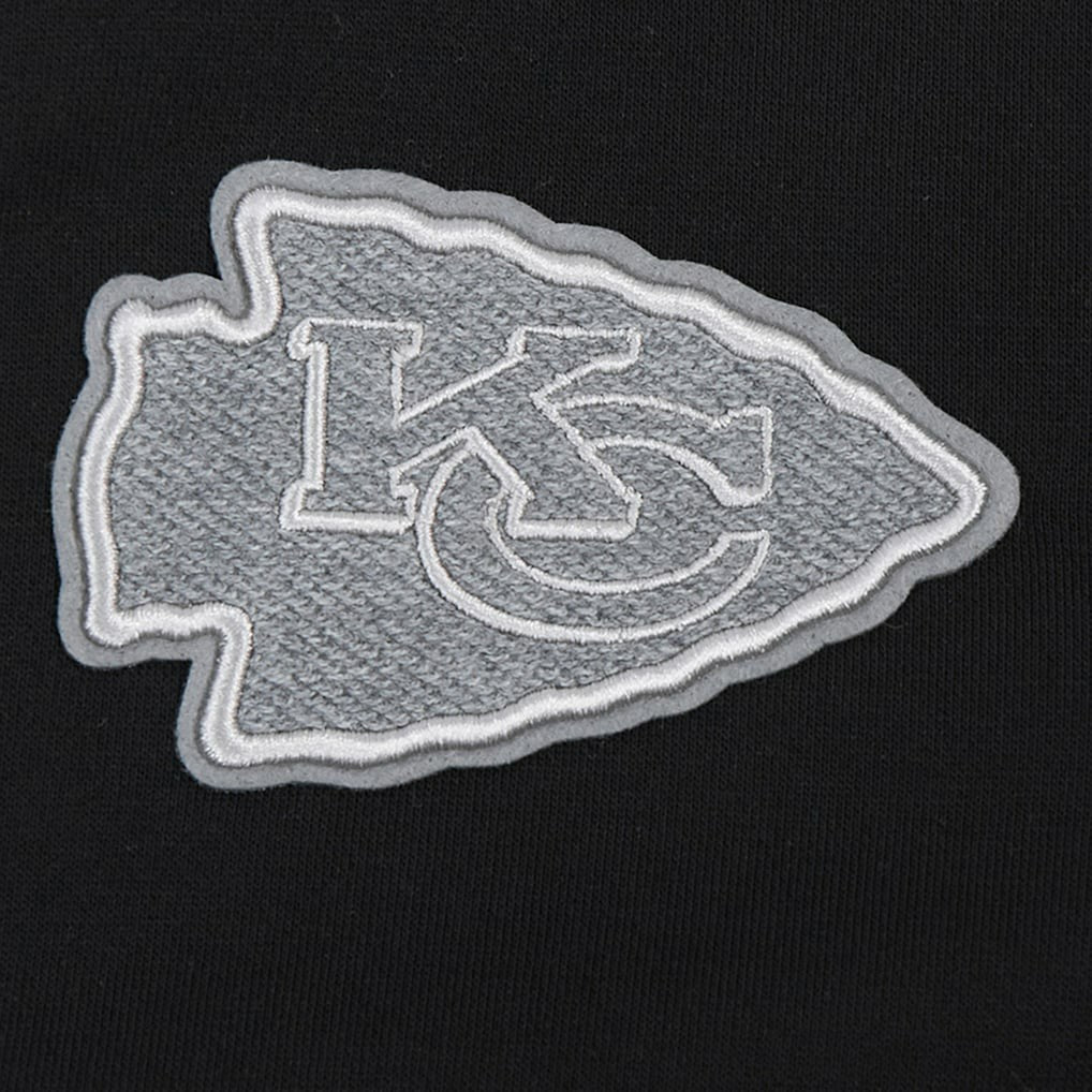 Pro Standard Women's Reverse French Terry Colorblock Full-Zip Hoodie - Kansas City Chiefs