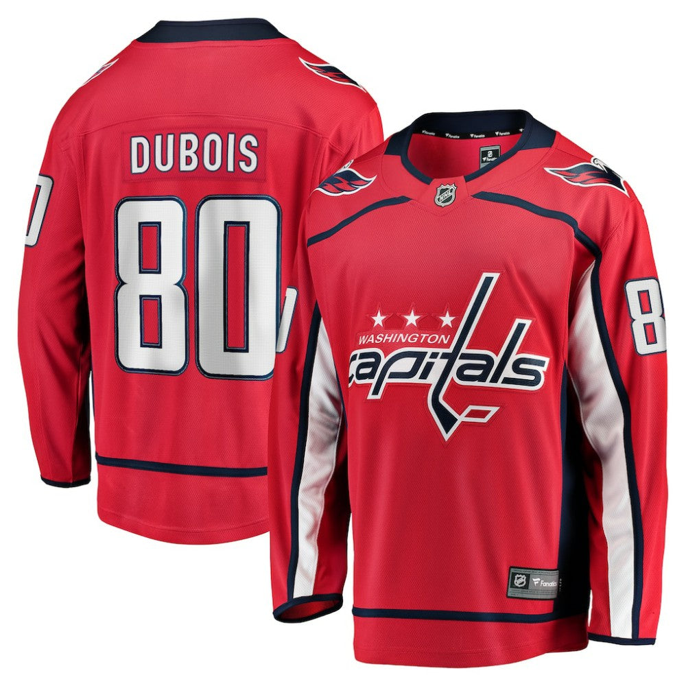 NHL Red Pierre-Luc Dubois Washington Capitals Fanatics Home Premier Breakaway Player Jersey