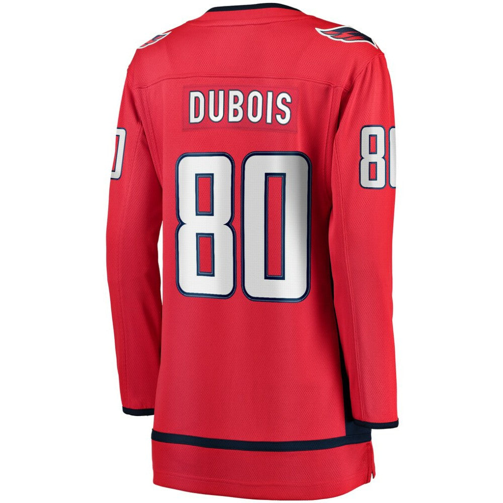 NHL Red Pierre-Luc Dubois Washington Capitals Fanatics Women's Home Premier Breakaway Player Jersey