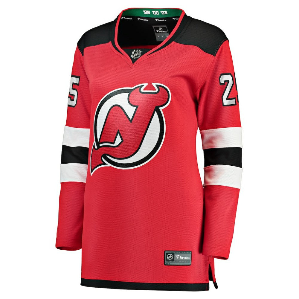 NHL Red Jacob Markstrom New Jersey Devils Fanatics Women's Home Breakaway Jersey