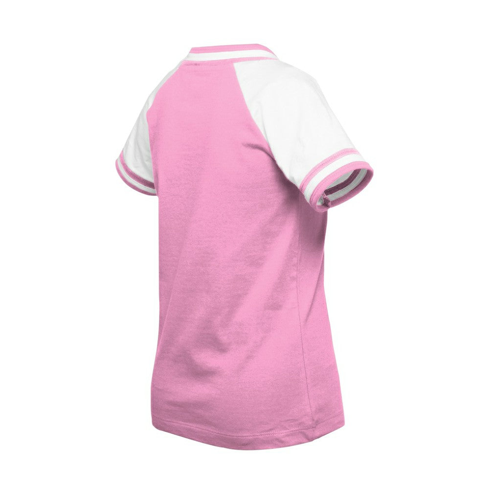 MLB San Francisco Giants New Era Girls Youth Mommy & Me Raglan V-Neck T-Shirt