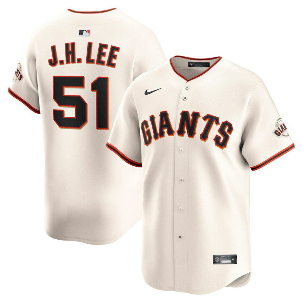 MLB Jung Hoo Lee San Francisco Giants Nike Home Limited Player Jersey