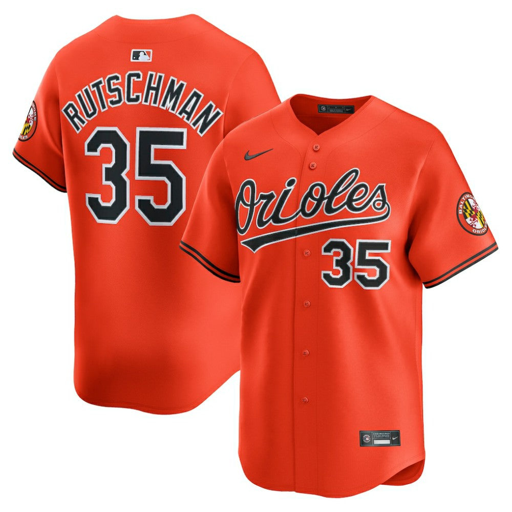 MLB Adley Rutschman Baltimore Orioles Nike 2nd Alternate Limited Player Jersey