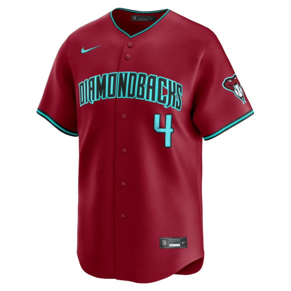 MLB Ketel Marte Arizona Diamondbacks Nike Alternate 2 Limited Player Jersey