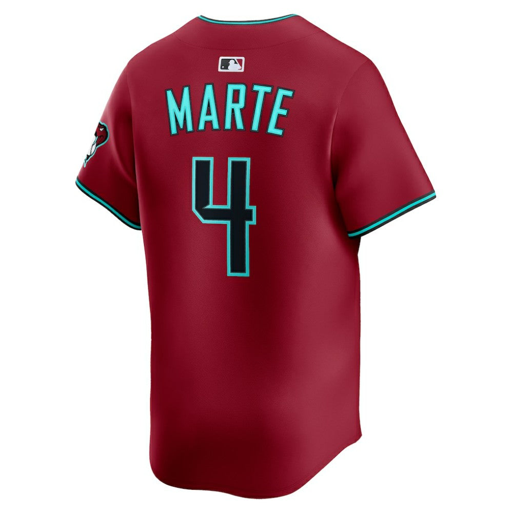 MLB Ketel Marte Arizona Diamondbacks Nike Alternate 2 Limited Player Jersey