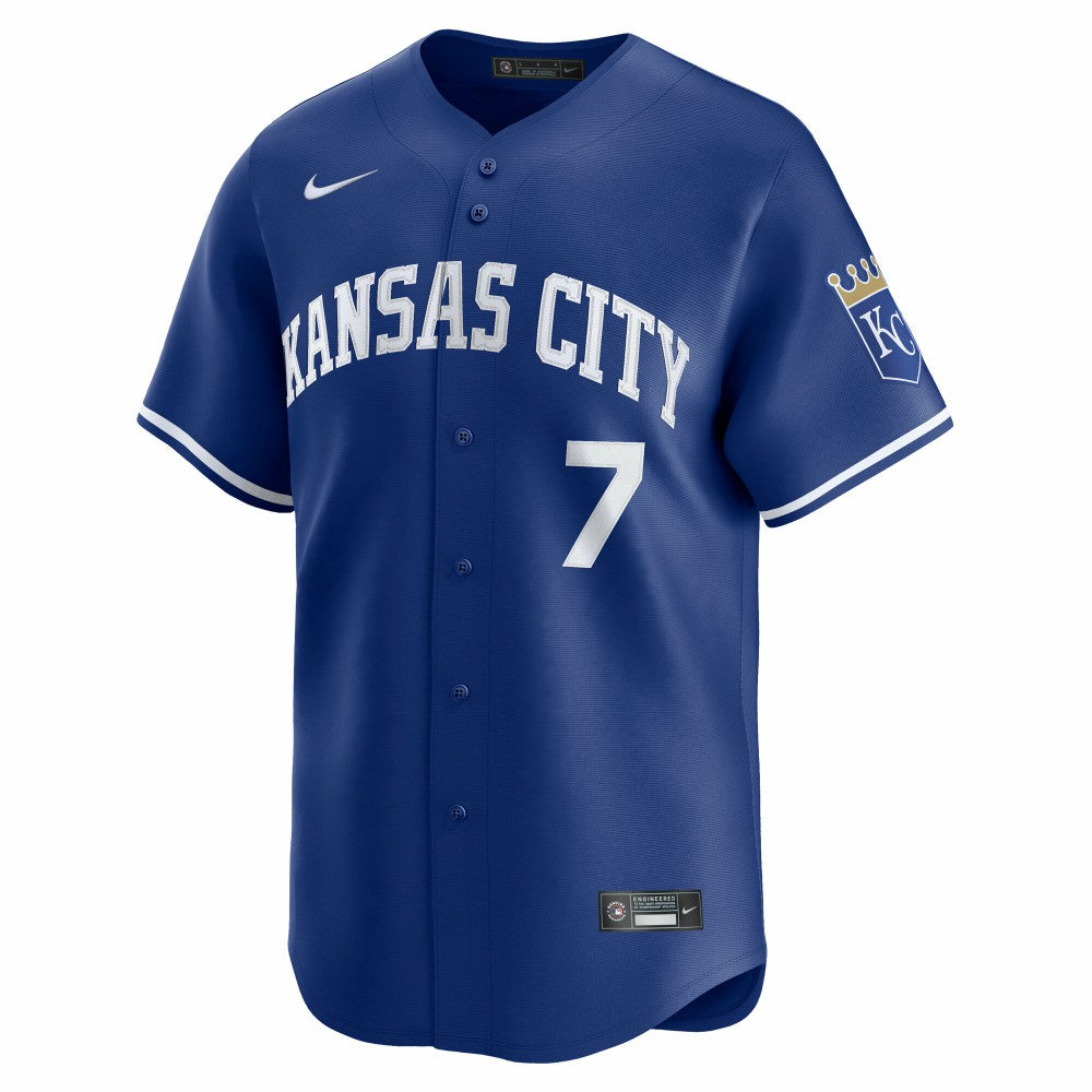 MLB Bobby Witt Jr. Kansas City Royals Nike Alternate 2 Limited Player Jersey