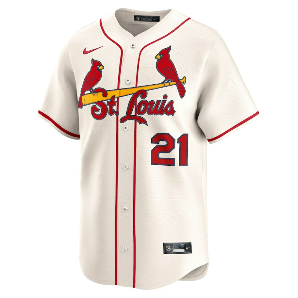 MLB Lars Nootbaar St. Louis Cardinals Nike Alternate 2 Limited Jersey