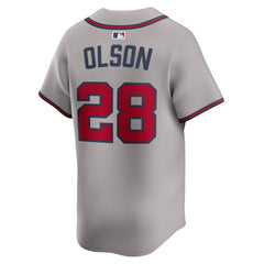 MLB Matt Olson Atlanta Braves Nike Road Limited Player Jersey