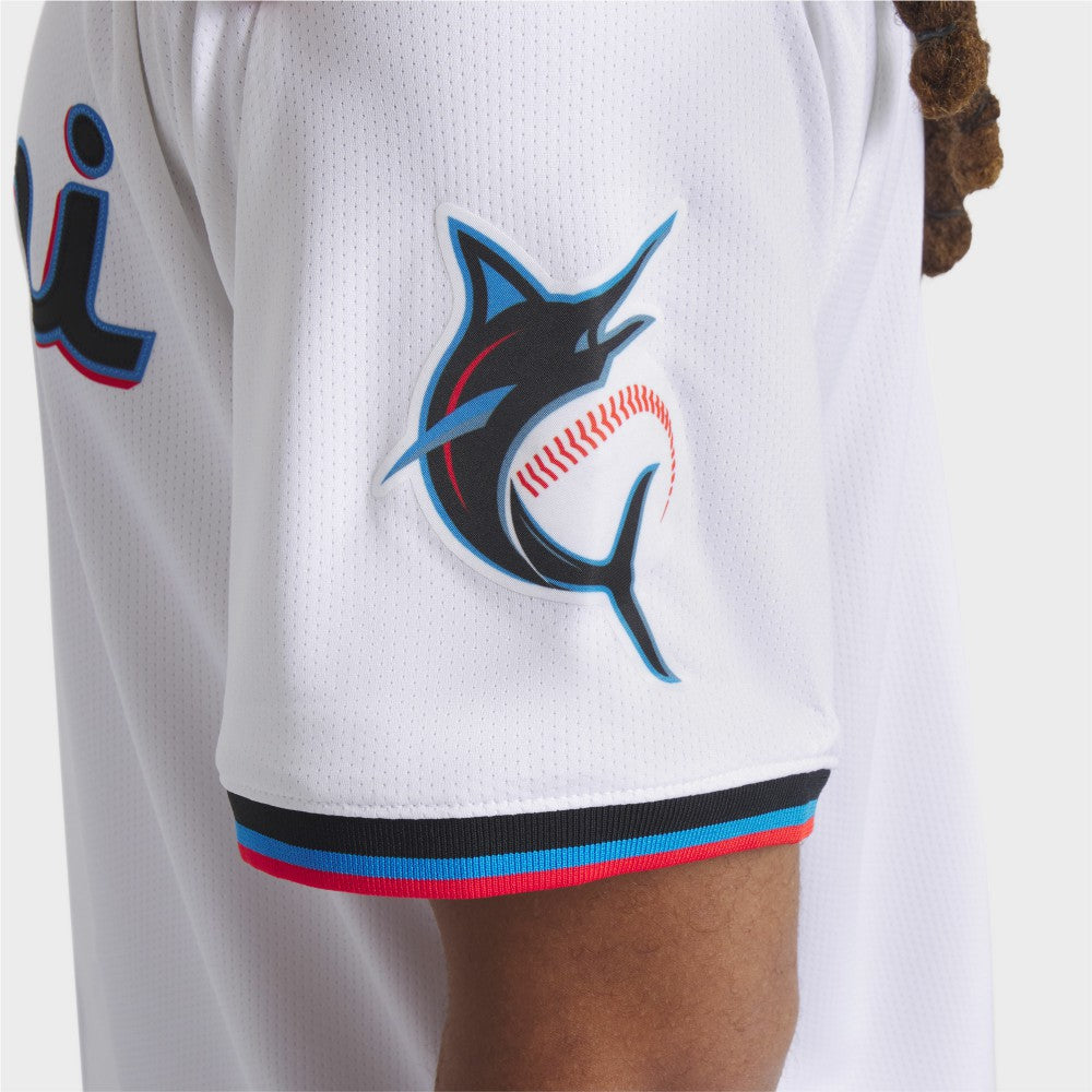MLB Miami Marlins Nike Home Limited Jersey