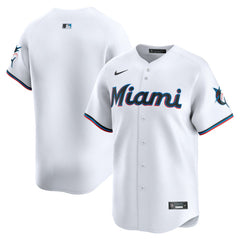 MLB Miami Marlins Nike Home Limited Jersey