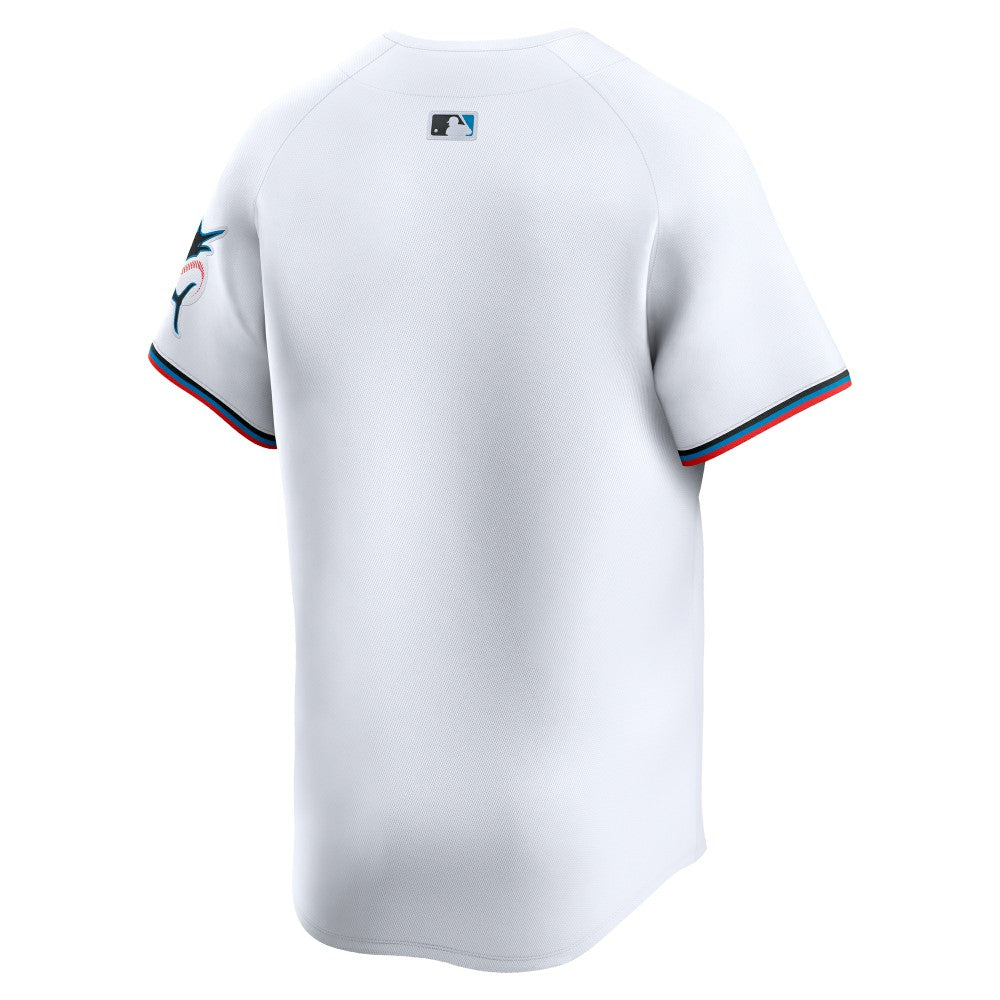 MLB Miami Marlins Nike Home Limited Jersey