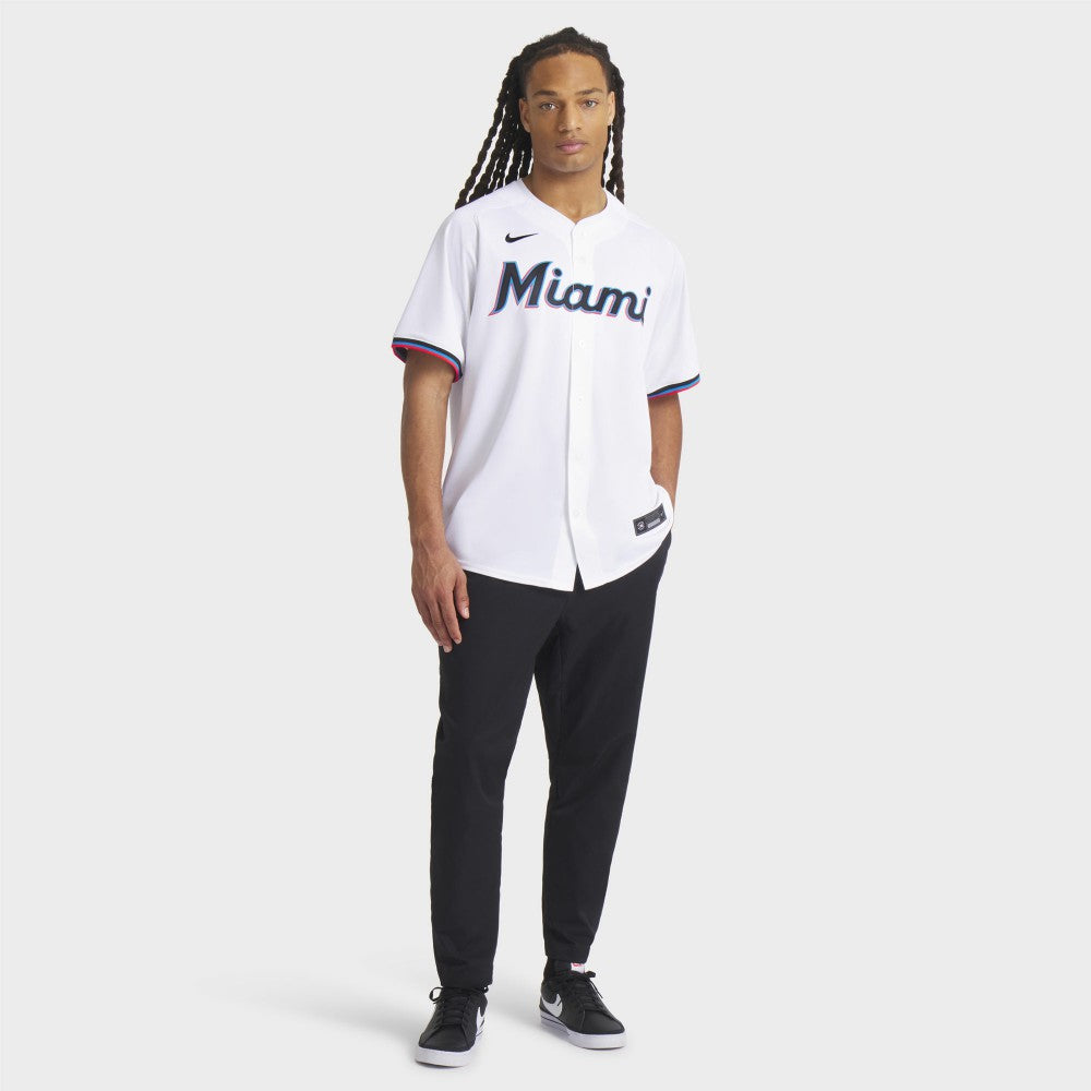 MLB Miami Marlins Nike Home Limited Jersey
