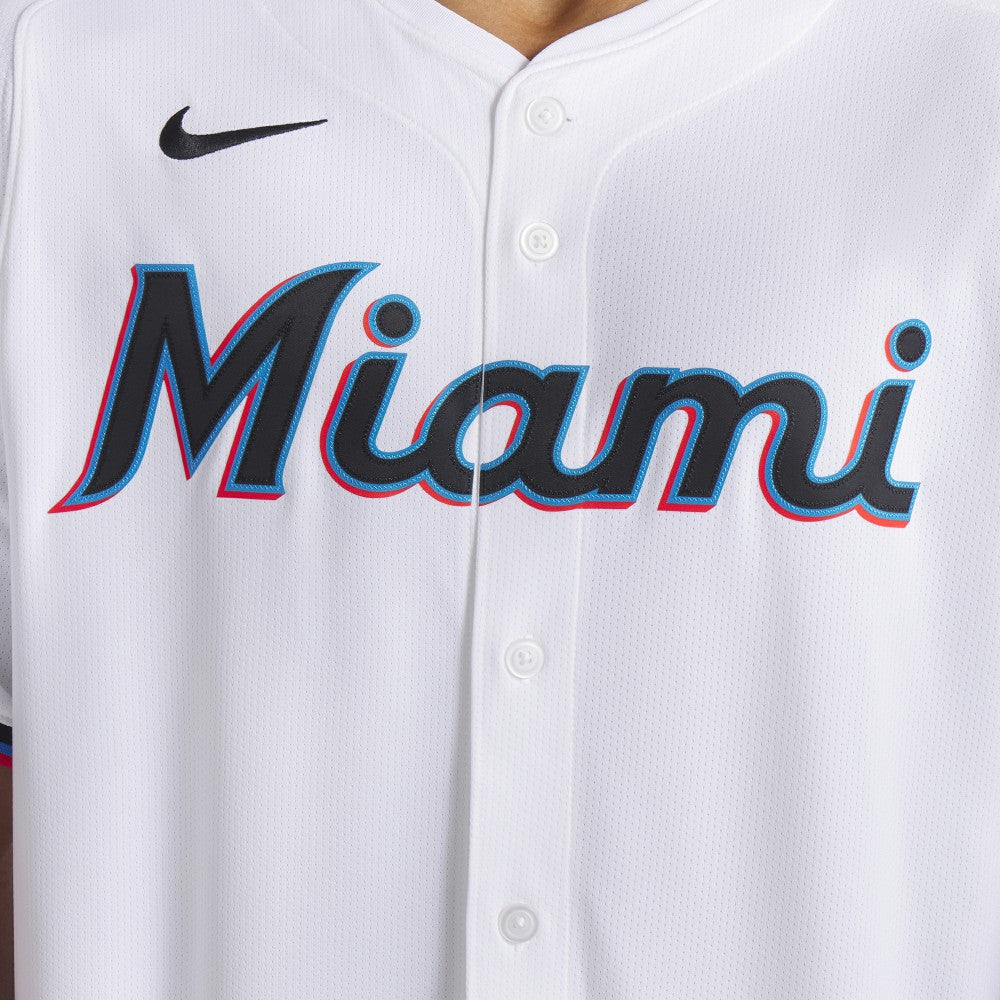 MLB Miami Marlins Nike Home Limited Jersey