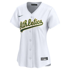 MLB Athletics Nike Women's Home Limited Jersey – White