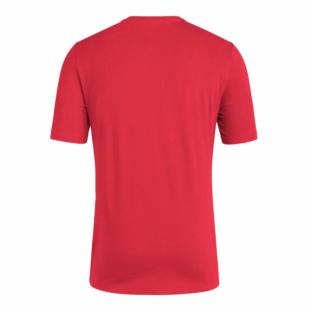 Spain National Team 2024 European Champions T-Shirt - Adidas Red