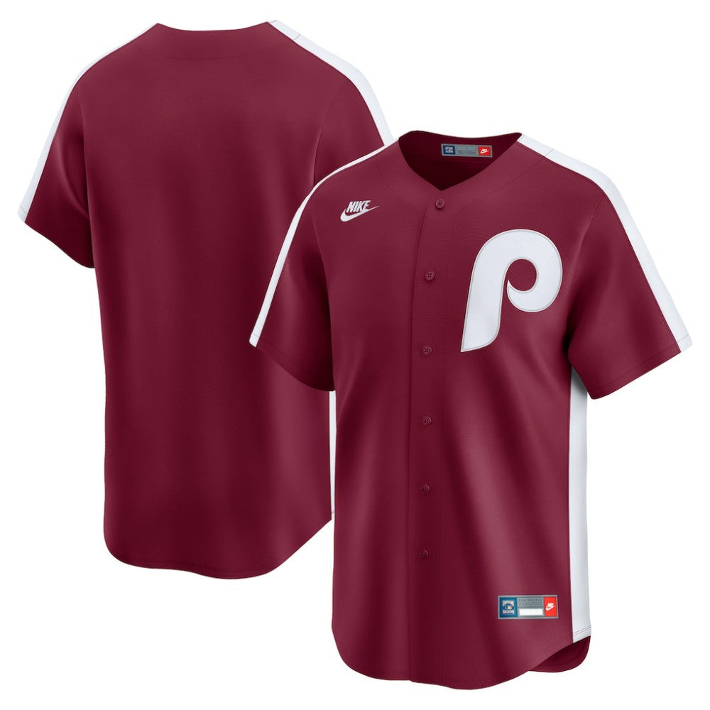 MLB Philadelphia Phillies Nike Cooperstown Collection Limited Jersey