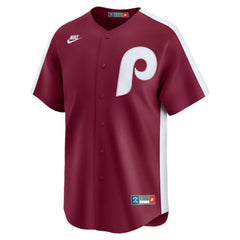 MLB Philadelphia Phillies Nike Cooperstown Collection Limited Jersey