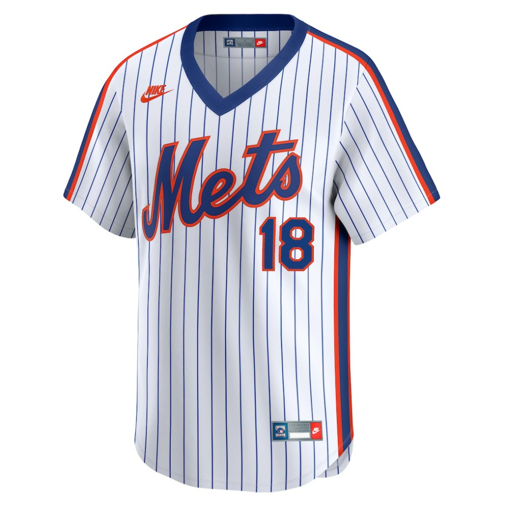 MLB Darryl Strawberry New York Mets Nike Throwback Cooperstown Collection Limited Jersey
