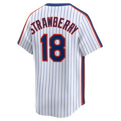 MLB Darryl Strawberry New York Mets Nike Throwback Cooperstown Collection Limited Jersey