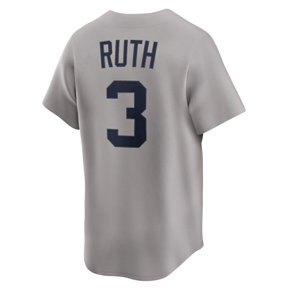 MLB Babe Ruth New York Yankees Nike Throwback Cooperstown Collection Limited Jersey
