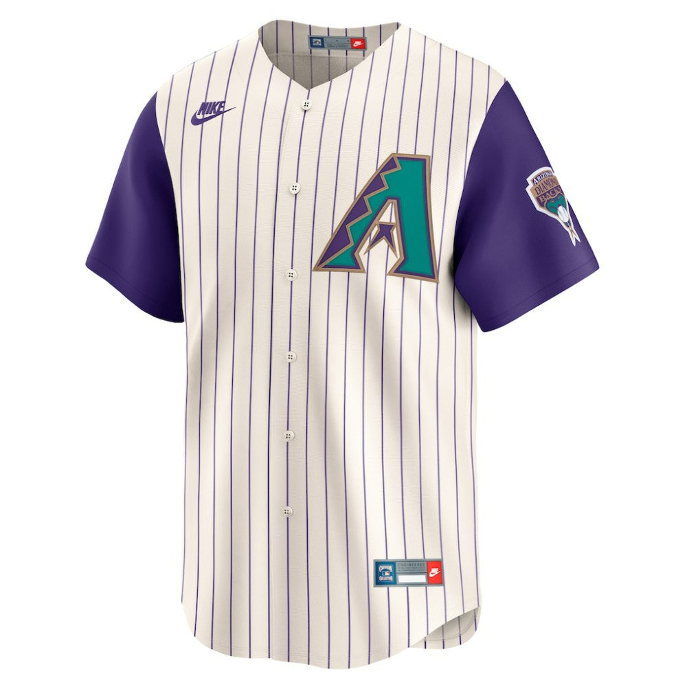 MLB Randy Johnson Arizona Diamondbacks Nike Throwback Cooperstown Collection Limited Jersey