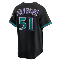 MLB Randy Johnson Arizona Diamondbacks Nike Throwback Cooperstown Collection Limited Jersey