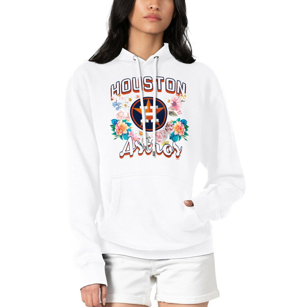 MLB Houston Astros G-III 4Her by Carl Banks Women's Flowers Graphic Pullover Hoodie
