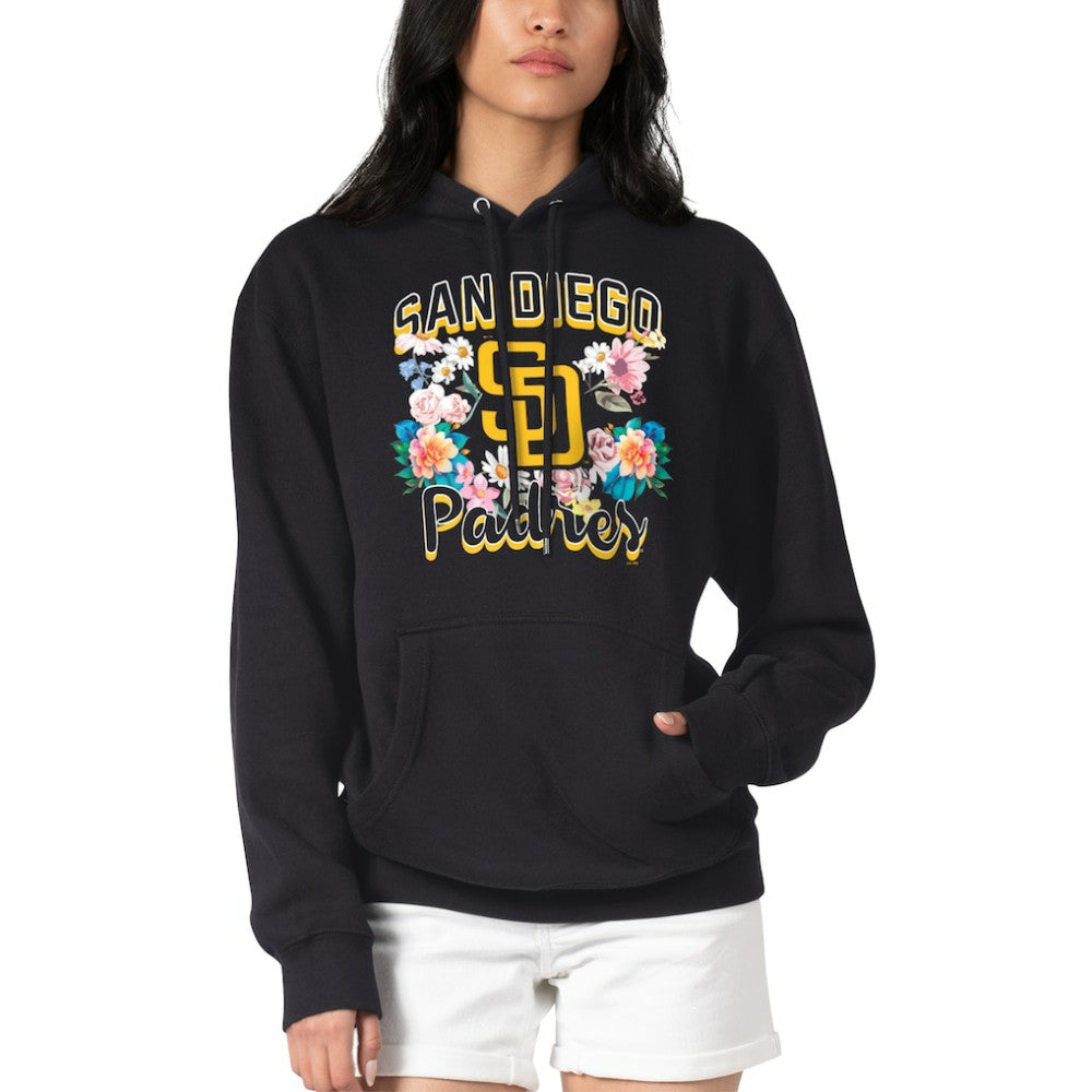 MLB San Diego Padres G-III 4Her by Carl Banks Women's Flowers Graphic Pullover Hoodie
