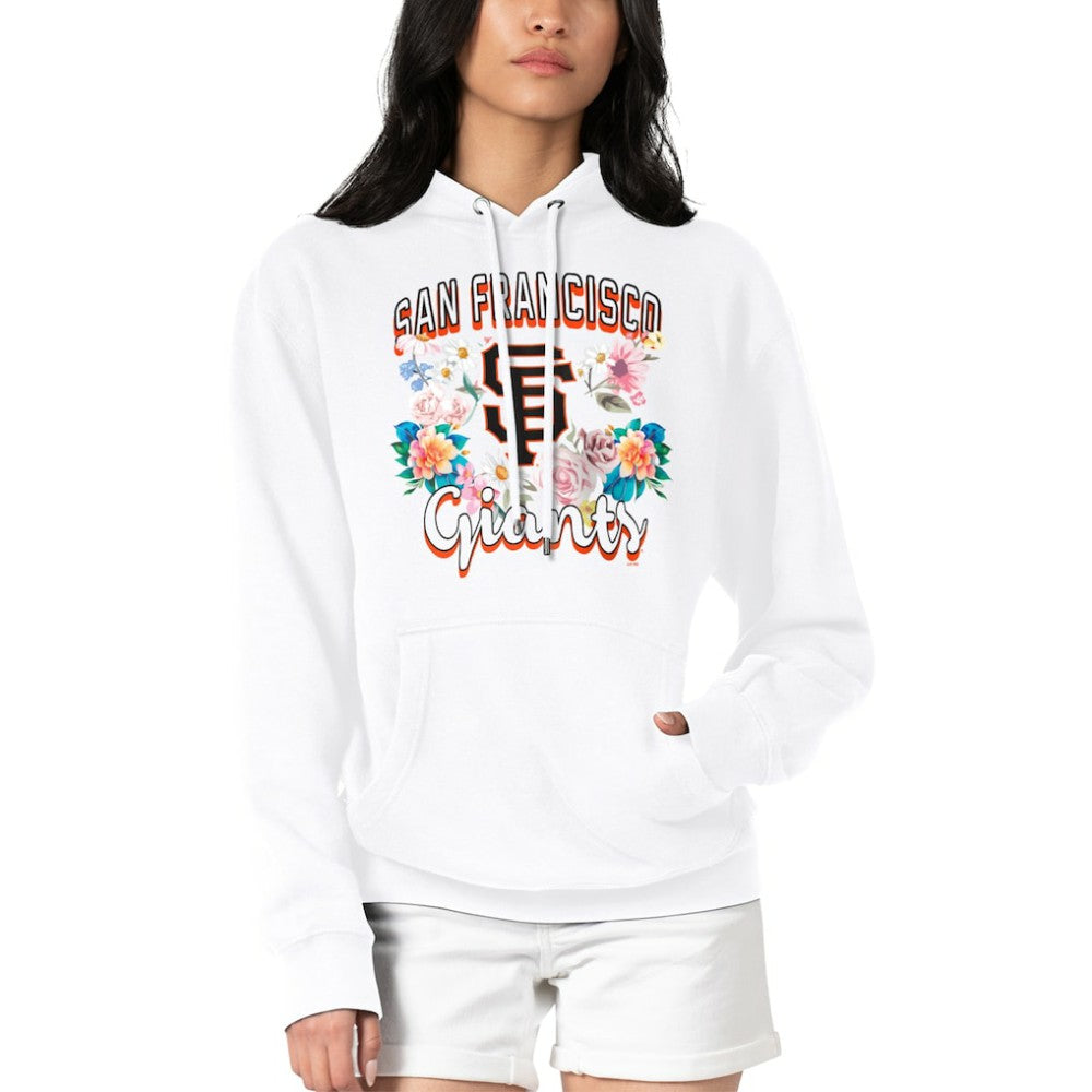 MLB San Francisco Giants G-III 4Her by Carl Banks Women's Flowers Graphic Pullover Hoodie