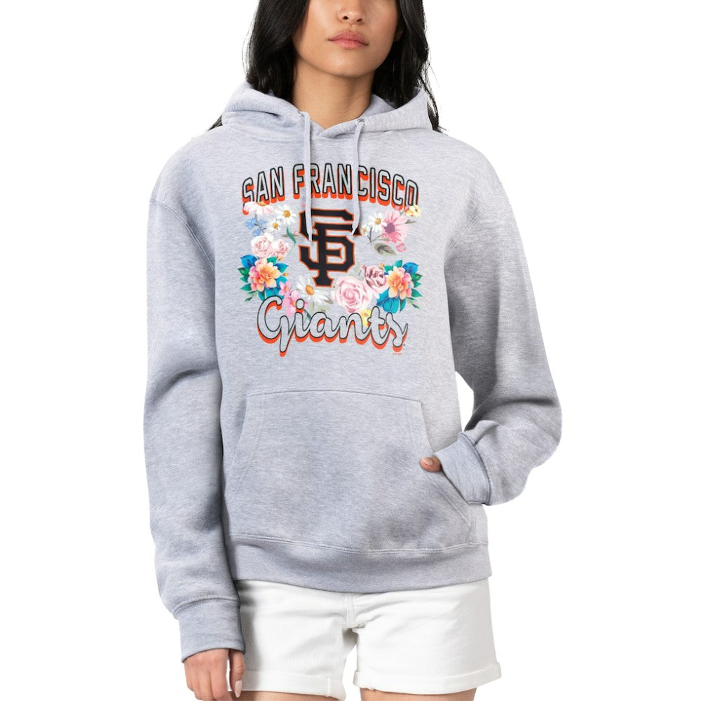 MLB San Francisco Giants G-III 4Her by Carl Banks Women's Flowers Graphic Pullover Hoodie