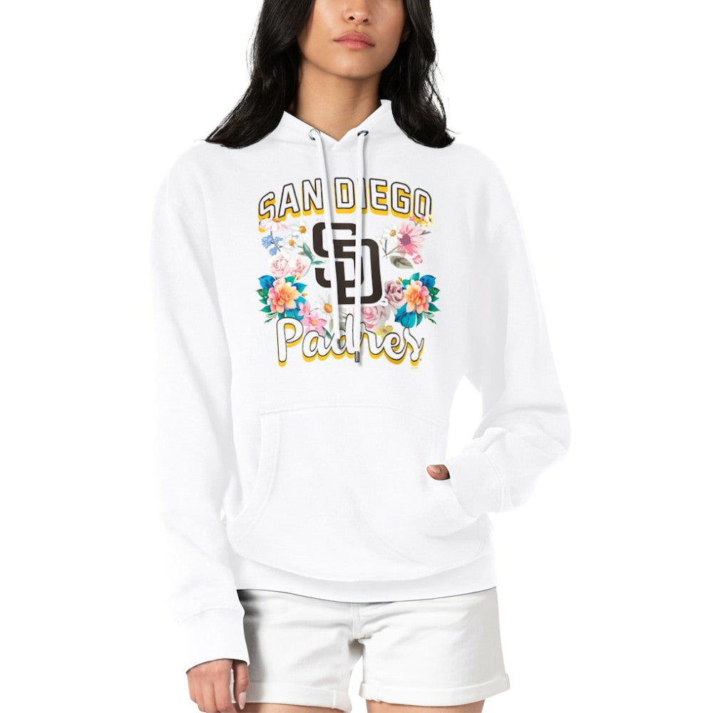 MLB San Diego Padres G-III 4Her by Carl Banks Women's Flowers Graphic Pullover Hoodie