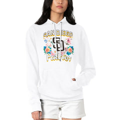 MLB San Diego Padres G-III 4Her by Carl Banks Women's Flowers Graphic Pullover Hoodie
