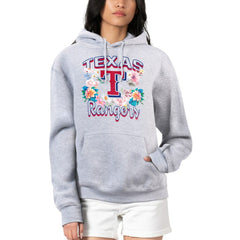 MLB Texas Rangers G-III 4Her by Carl Banks Women's Flowers Graphic Pullover Hoodie