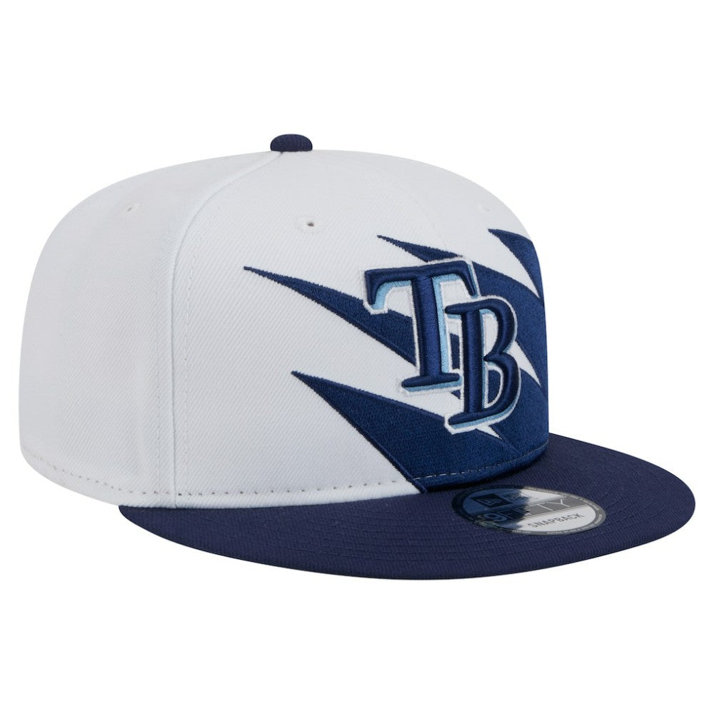 MLB Tampa Bay Rays New Era Jagged 9FIFTY Snapback Hat