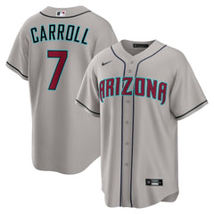 MLB Corbin Carroll Arizona Diamondbacks Nike Road Replica Jersey
