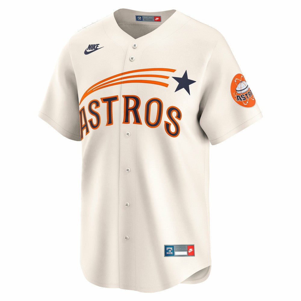 MLB Houston Astros Nike Cooperstown Collection Limited Jersey