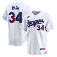 MLB Nolan Ryan Texas Rangers Nike Throwback Cooperstown Collection Limited Jersey