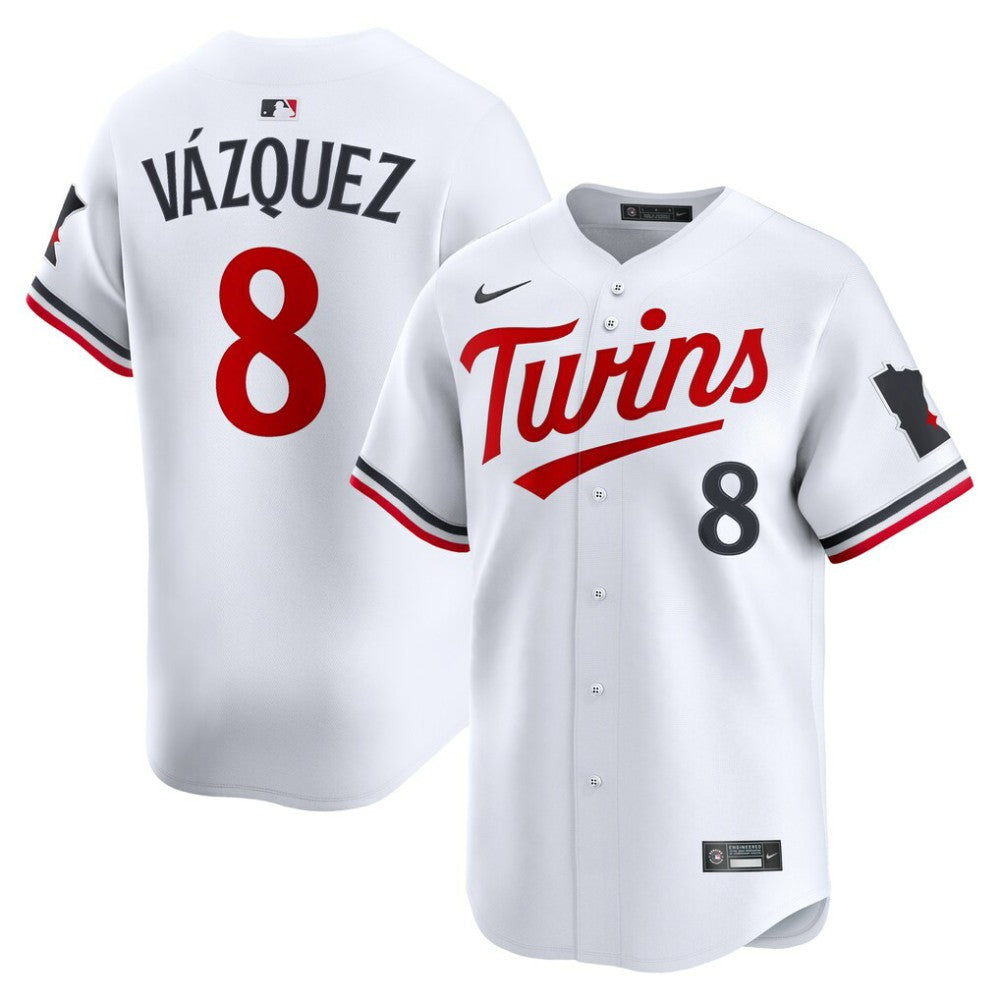 MLB Christian Vázquez Minnesota Twins Nike Home Limited Jersey